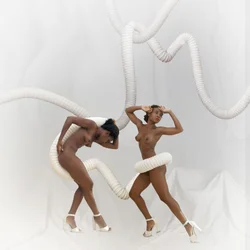 Entangled Figures White Tubes