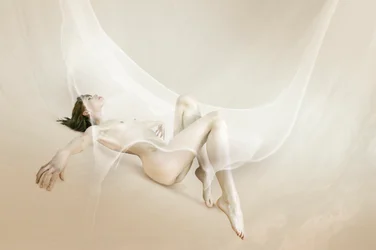 Ethereal Floating Nude