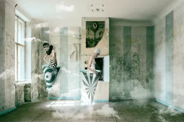 Surreal Cloud Room