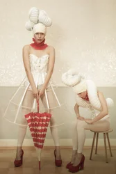 Whimsical Fashion Portrait