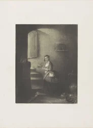 Woman with Mousetrap
