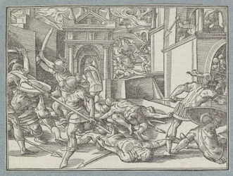 Fighting Soldiers in a City (Battle in Jerusalem)
