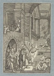 Peter and the Other Apostles Freed from Prison by an Angel