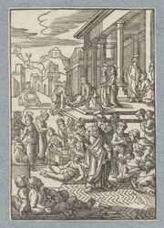 Peter Heals the Sick with His Shadow