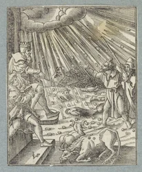 Plague of Cattle Disease or Plague of Hail and Thunder