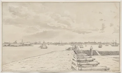 View from the Battery towards the City