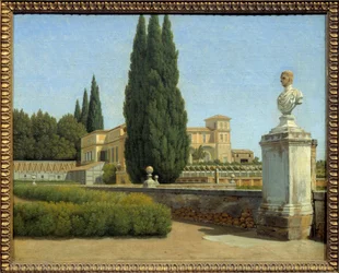 In the Gardens of Villa Albani
