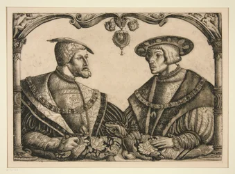Emperors Charles V and Ferdinand I