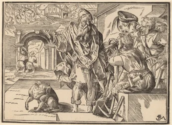 Christ Tells His Disciples of the Last Judgment