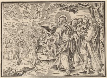 Christ Tells His Disciples of the Last Judgment
