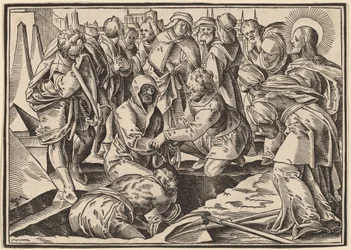 Christ Tells His Disciples of the Last Judgment
