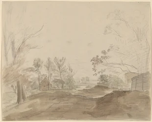 A Road through a Country Village