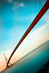 Vibrant Modern Bridge Sky