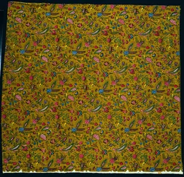 Strip of Woodblock Printed Cotton