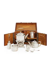 Picnic Set, Mark of Boulanger, Paris, Late 19th Century