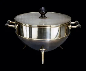 Silver Metal Sigh and Ebony by Christopher Dresser