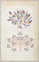The art of decorative design: with an appendix, giving the hours of the day at which flowers open, published by Day & Son, London, 1862