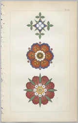 The Art of Decorative Design: With an Appendix, Giving the Hours of the Day at Which Flowers Open, Published by Day & Son, London, 1862