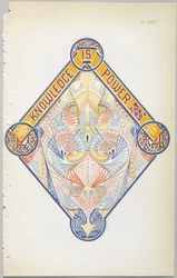 The Art of Decorative Design: With an Appendix, Giving the Hours of the Day at Which Flowers Open, Published by Day & Son, London, 1862