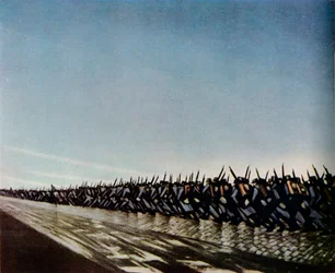 Column on the March, 1915. 1943