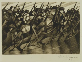 Returning to the Trenches, 1916