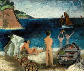Bathers by the Sea, Treboul