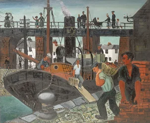 Loading the Boats, St. Ives