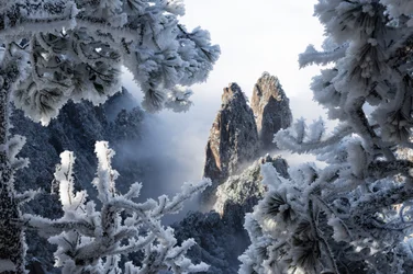 Majestic Winter Peaks