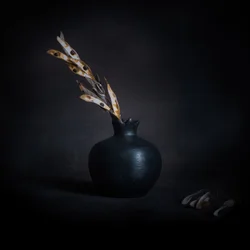 Dark Botanical Still Life