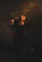 Magical Floral Butterflies