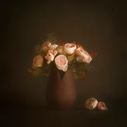 Moody Floral Arrangement