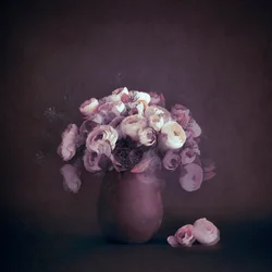 Moody Floral Still Life