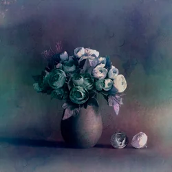 Moody Floral Still Life