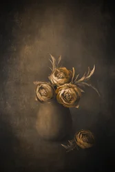 Vintage Floral Still Life