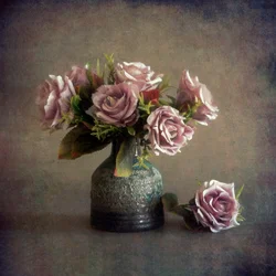 Vintage Roses Still Life