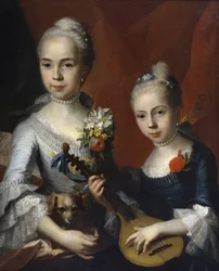 Portrait of Two Girls