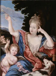 Portrait of a Lady in the Guise of Diana