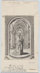 Virgin and Child in a Church (also known as the Van Maelbeke Virgin)