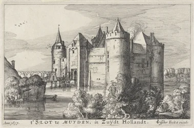 View of Muiderslot (Castles in Holland and Utrecht)