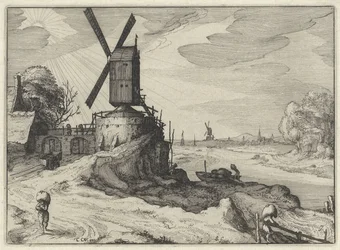 Mill by a River