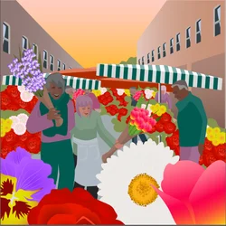 Flower Market at Columbia Road