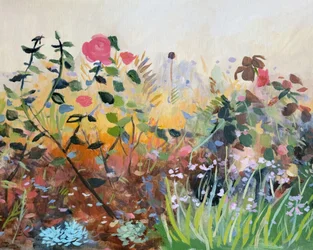 Vibrant Summer Garden