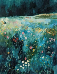 Vibrant Wildflower Meadow
