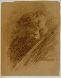 Self-Portrait with Arm Resting