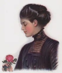 Girl with a Rose