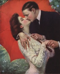 Lovers Kissing