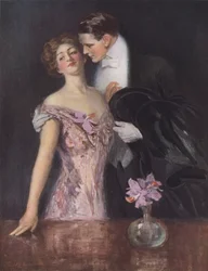 The sender of the orchids