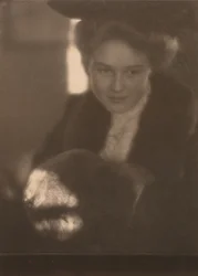 Girl with Muff