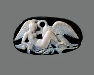 Leda and the Swan Cameo, 3rd century AD