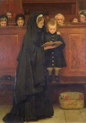 In Church, 1869